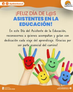 🌍✏️ Así como en el turismo cada ruta tiene un guía, en la educación cada paso cuenta con asistentes que inspiran y apoyan. ¡Feliz día a quienes hacen posible el recorrido educativo!
#AsistentesDeLaEducación #EducaciónQueInspira #ViajesQueTransforman #TurismoConSentido #ayekantun