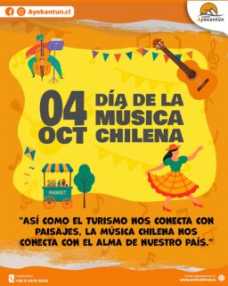 La música chilena es diversidad, identidad y pasión. ¡Hoy la celebramos con orgullo! 🎤🥁 #díadelamúsicachilena #hechoenchile #ayekantun