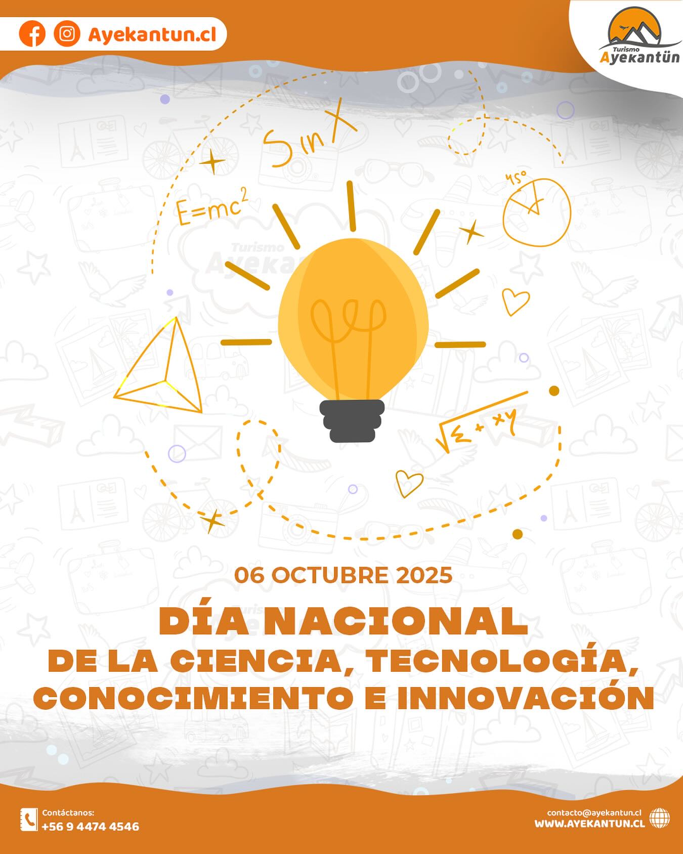 🧠 La curiosidad mueve al mundo, la ciencia lo explica y la tecnología lo impulsa. 🚀 #díadelacienciaylatecnología #innovarescrecer🌟 #ayekantun